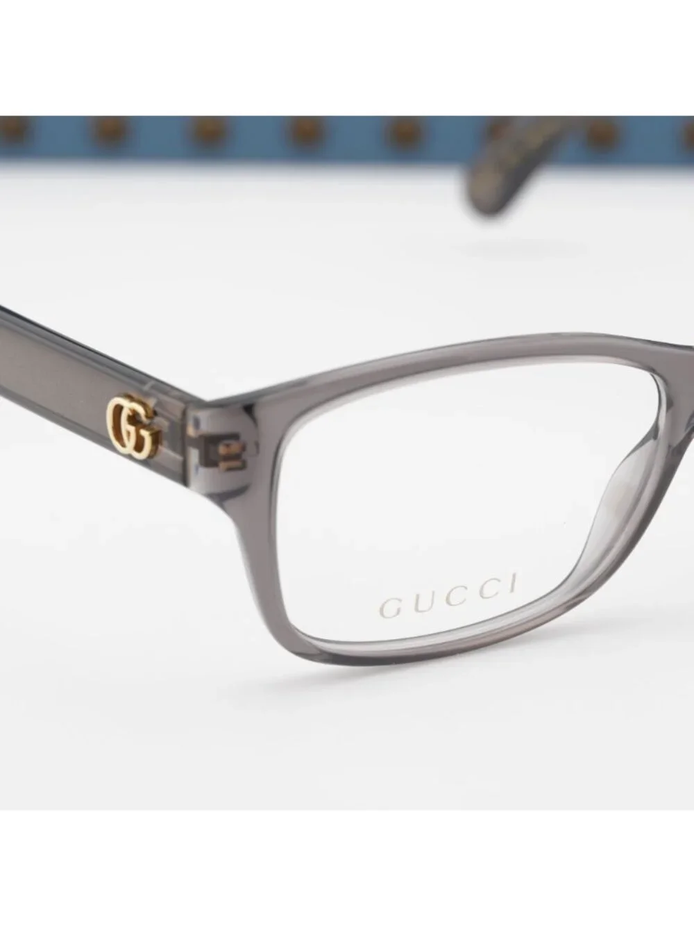 Gucci GG0716O 003 Rectangle Eyeglasses 53mm - Grey